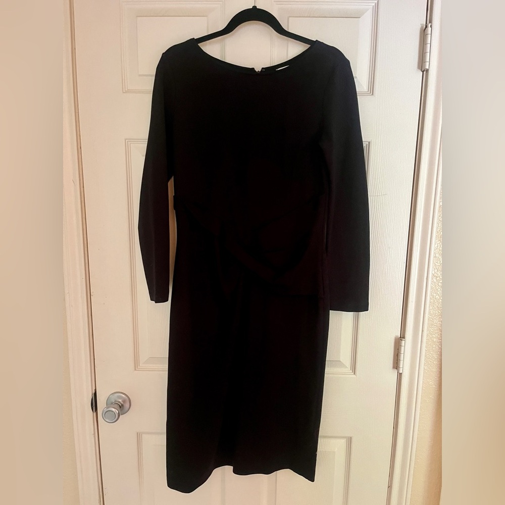Armani Collezioni Black Knot dress Sz 12